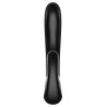 Satisfyer Stimulateur Point G connecté Heat Wave Satisfyer 14 x 3.5cm Noir